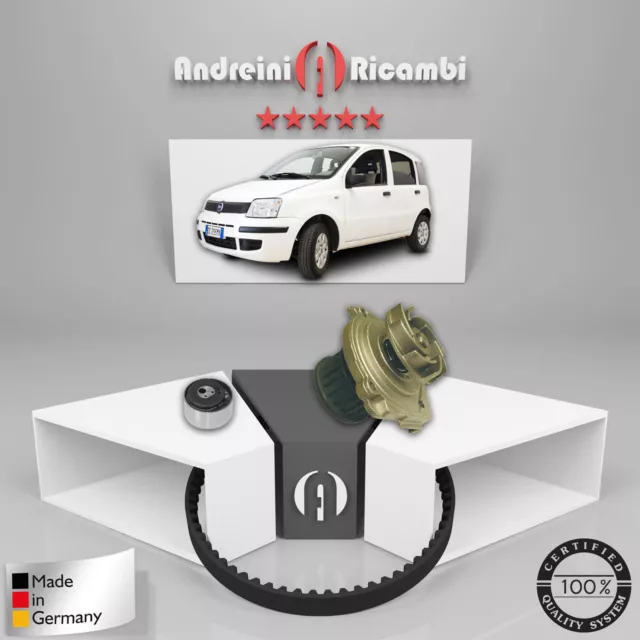 Kit Distribuzione + Pompa Acqua Fiat Panda Ii 1.2 44Kw 60Cv 2003 ->