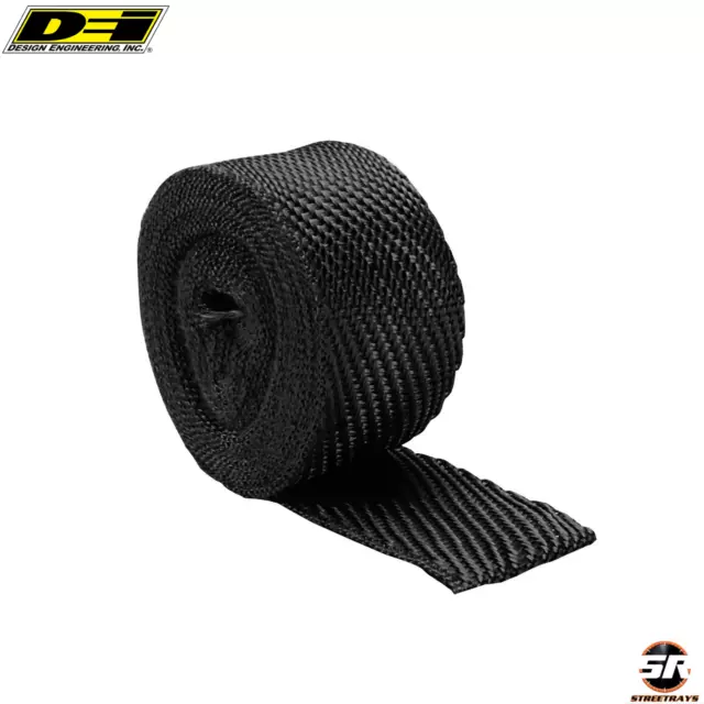 DEI 010005 2" inch x 15' foot Roll Black Titanium Header Exhaust High Heat Wrap