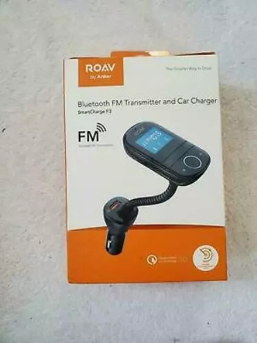 Anker ROAV SmartCharge F3 Gooseneck Bluetooth Wireless FM