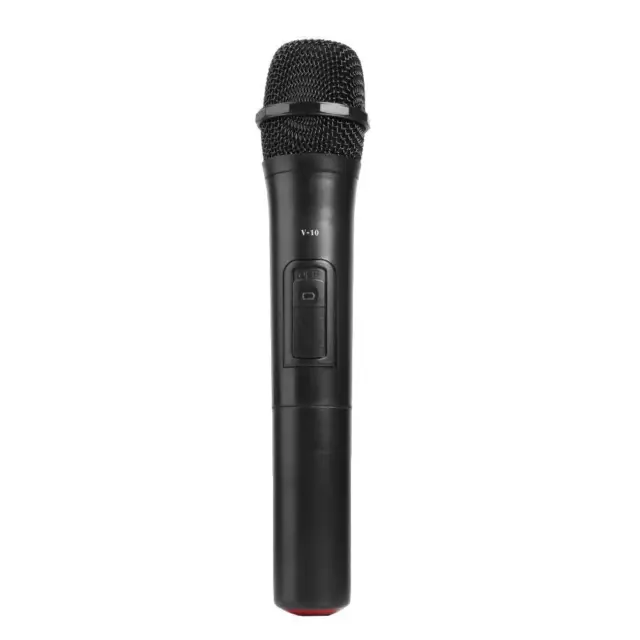 fr V10 Professional Home Karaoke Mic Handheld Mic for Karaoke Speech Loudspeaker
