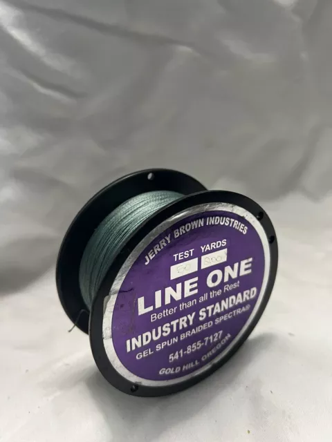 JERRY BROWN LINE One Non Hollow Braided Fishing Line 100LB $27.00