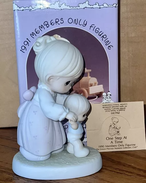 Buy 2 Get 1 Free Precious Moments Samuel Butcher "One Step at a Time" Figurine
