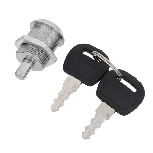 2-Pack Vending Machine Lock Cylinder Set – Metal & Plastic Replacement Keys For Soda, Snack, Candy Dispensers & Coin Units 3 thumbnail image