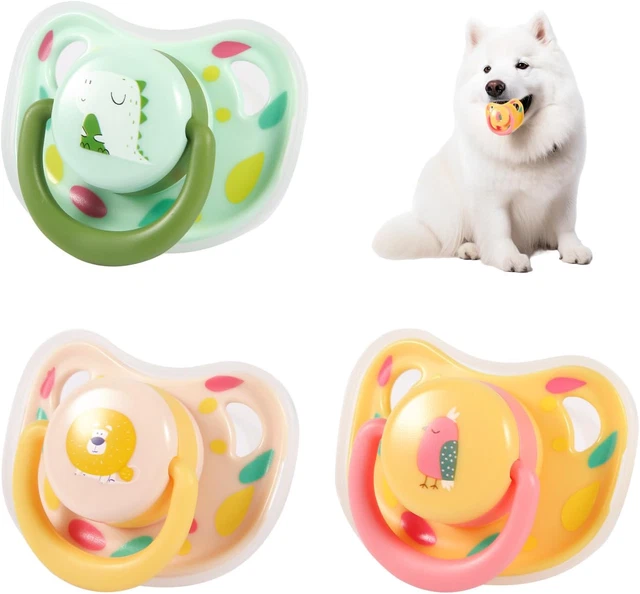 Landofgenie Ciucci Per Adulti 2 Pezzi Giallo - Silicone Senza BPA Antirussamento E Rilassamento