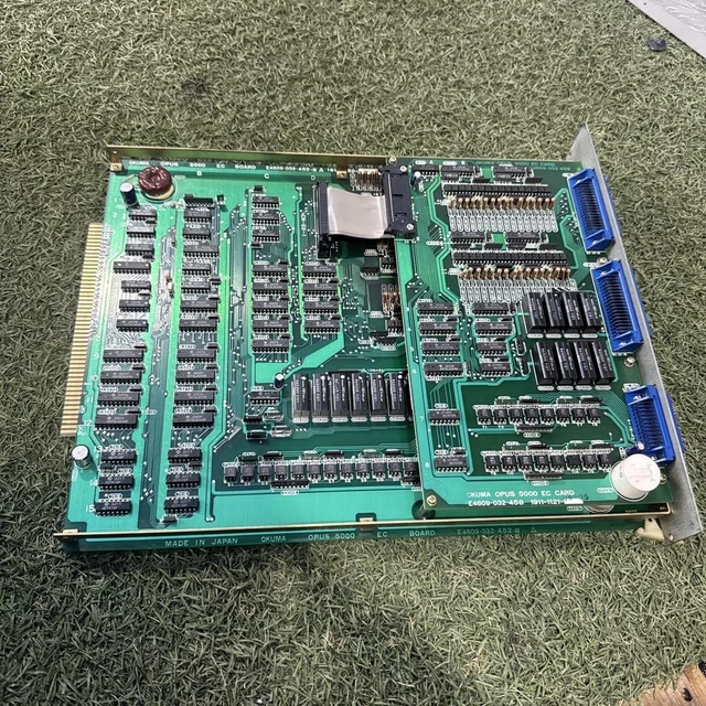 マザーボード OKUMA E4809-032-452-B / E4809-032-458 OKUMA OPUS 5000 EC Plate E4809-032-452-B E4809-032-458 Used