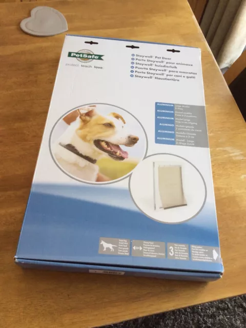 PetSafe Staywell Aluminium Pet Door Large - Strong Dog Flap 640ML