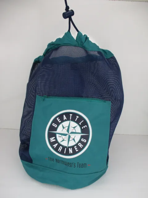 Seattle Mariners Sports Mesh Baseball Equipment Shoulder Pack Bag