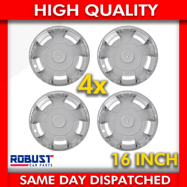 FOR FORD TRANSIT 4 of 16" WHEEL TRIM TRIMS HUB CAP CAPS COVER COVERS (2000-2014) 2