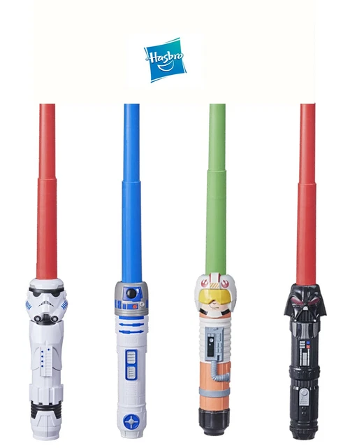 Star Wars Lightsaber - Hasbro Star Wars Light Saber Squad Darth Vader Luke R2D2