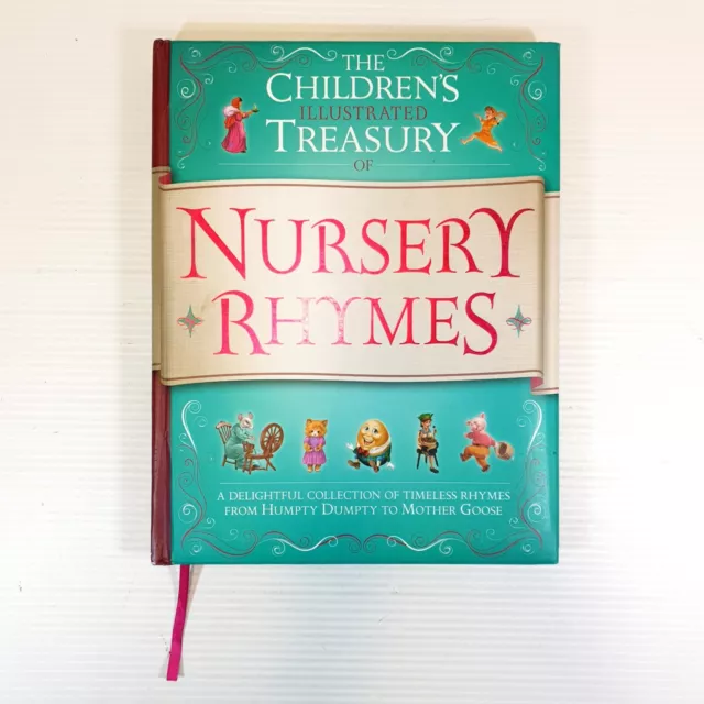 The Children's Illustrated Treasury of Nursery Rhymes by Hinkler Books HARDCOVER