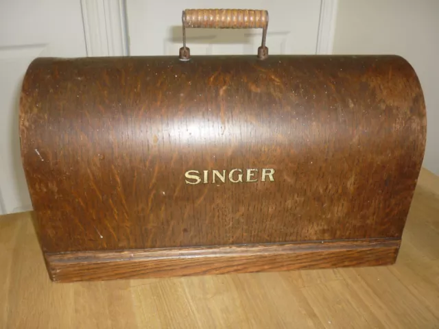 Singer sewing machine bentwood case lid 128K model 1925