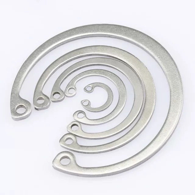 Ф8mm - Ф90mm Internal Retaining Ring Circlip Snap Ring 304 Stainless Steel