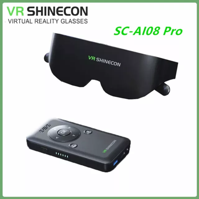 VR SHINECON SC-AI08 Pro XR AR Glasses 3D Smart VR Giant Screen Cinema Glasses