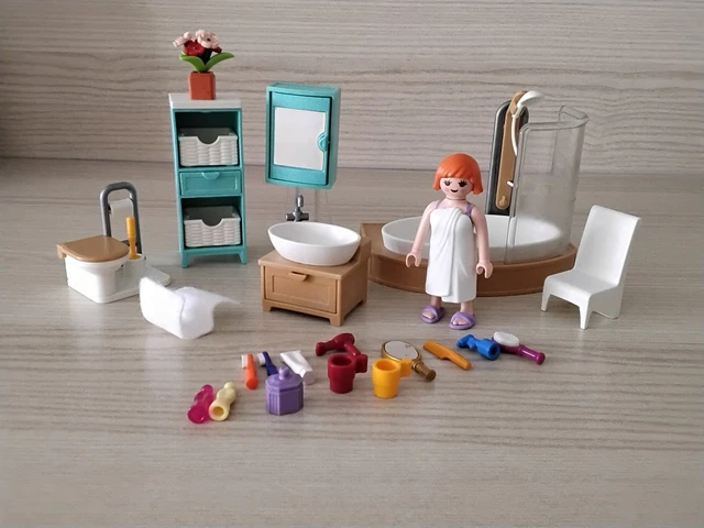 PLAYMOBIL 5330 GRAN Baño Sin Embalaje Original EUR 17,29 PicClick ES