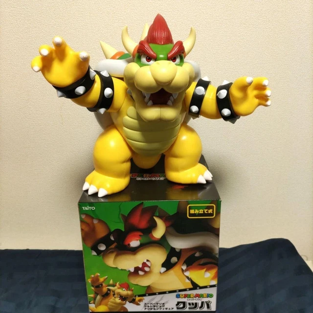 Grande Figurine Mario Taito – 30 Cm – Articulée – Jeux Vidéo – 2023 – Neuve