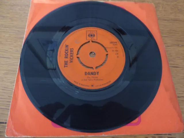 The Rockin Vickers - Dandy rare single from 1966 Lemmy from Motorhead first band