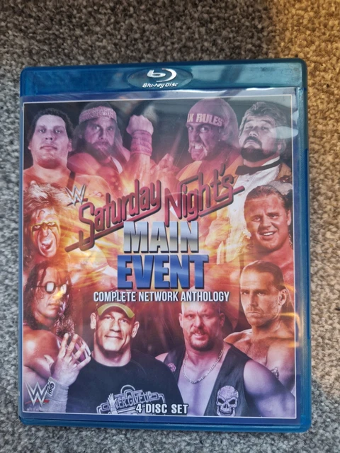 WWE SATURDAY NIGHTS Main Event Dvd Anthology WWF £25.00 - PicClick UK