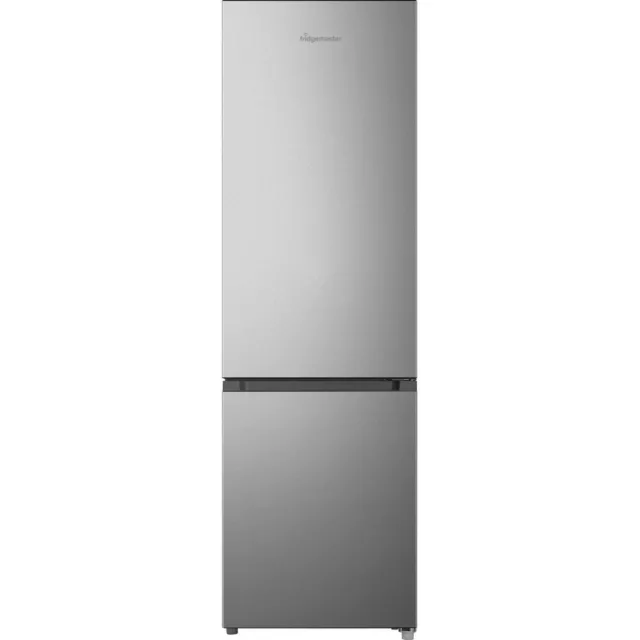 Fridgemaster MC55265ES 55cm Free Standing Fridge Freezer Silver E Rated