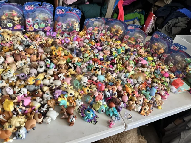 Littlest Pet Shop Lot 50 Huge Lot Random Lps +nib Box Lps New Authentic!❤️ 2