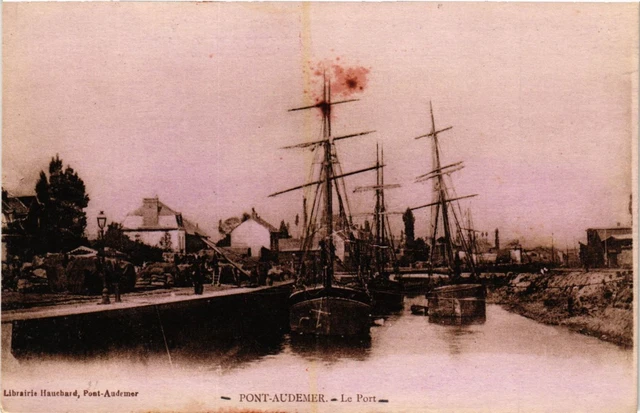 CPA PONT-AUDEMER - Le Port (297279)