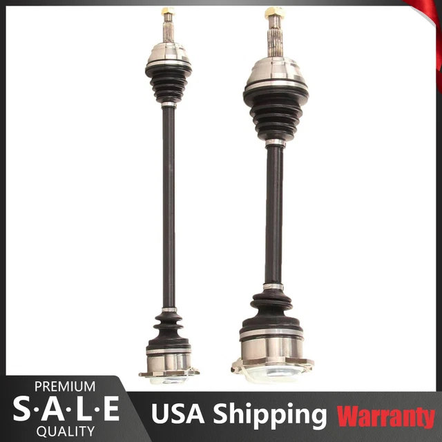 Front Left & Right CV Axle Shaft For 1995-2002 Volkswagen Cabrio Auto Trans