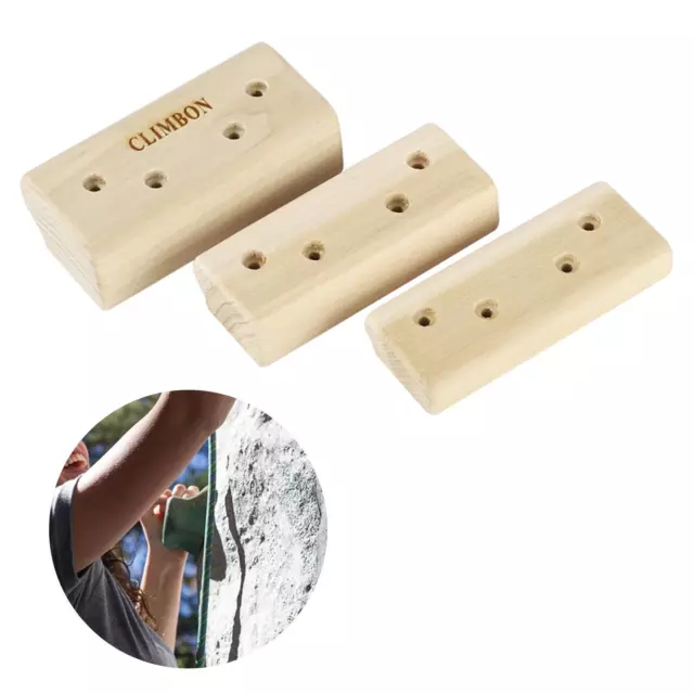 3x supports d'escalade en bois, touche de traction avec vis, touche