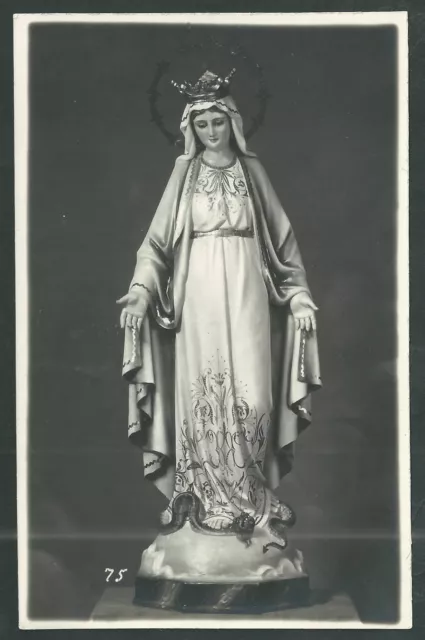 Foto antigua de la Virgen andachtsbild santino holy card santini