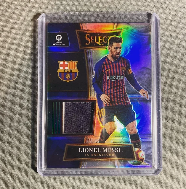 202223 LA LIGA Select Lionel Messi Game Worn Patch Fc Barcelona 150.