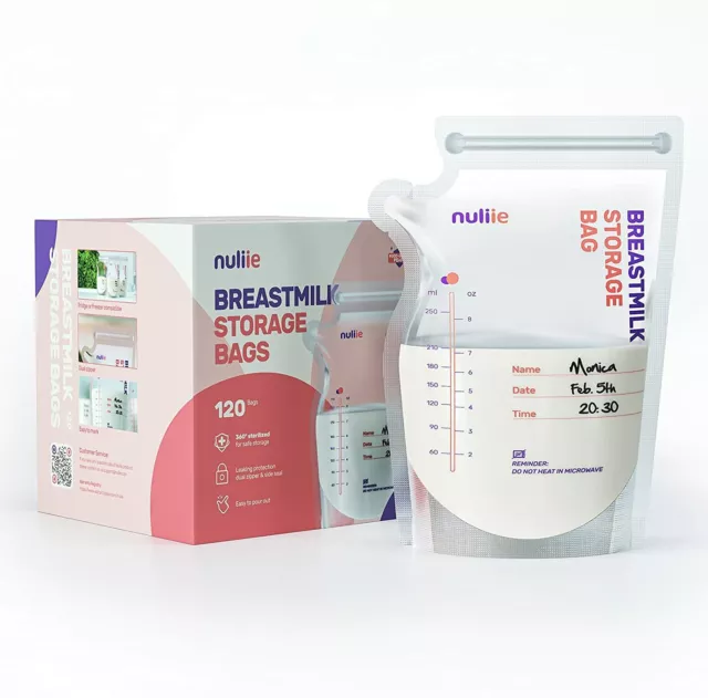 Sachets de conservation lait maternel NULIIE : Comparateur, Avis, Prix