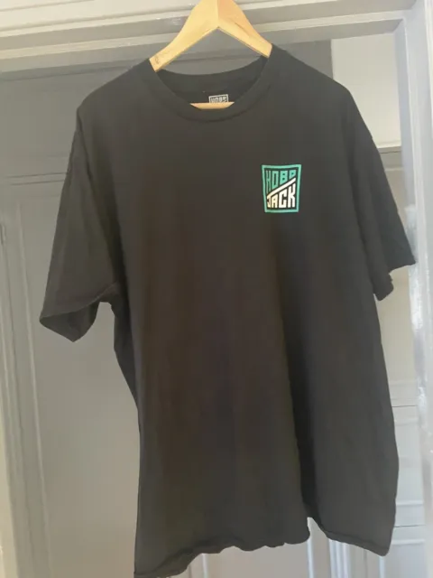 HOBO-JACK Black Round Neck T-shirt Size XL Good Condition