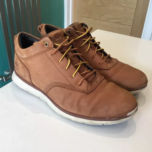 TIMBERLAND MENS LEATHER Chukka Boots Size uk 8.5 £9.99 - PicClick UK