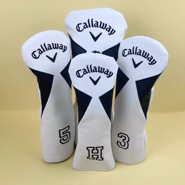 Callaway GOLE Golf Driver Fairway Wood Hybrid Headcover 135X  white