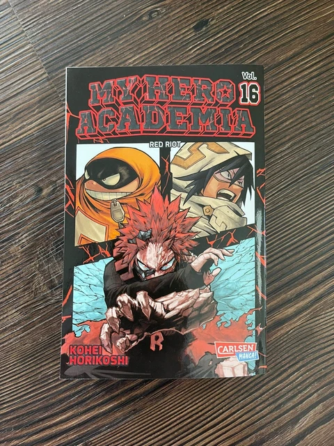manga deutsch my hero academia volume 16, 1. Auflage