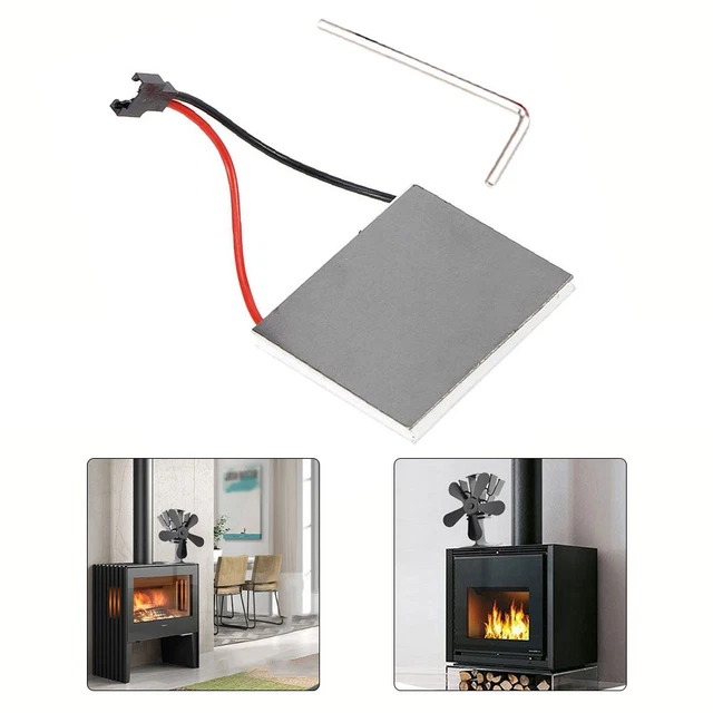 Feuille Générateur Pour Ventilateur De Cheminée - Graphite, Résiste à 227°C, Remplacement Facile - 4