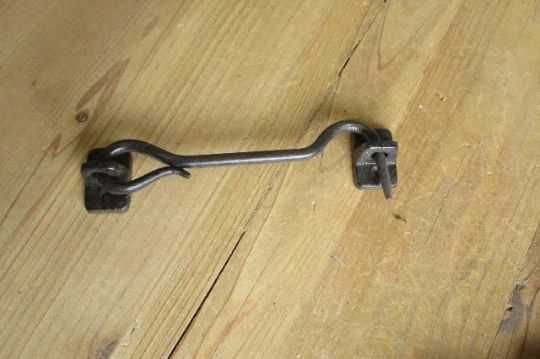 Cast Iron Hook & Eye Latch Lock Window Barn Door Cabin Door Rustic Gate Fence