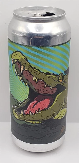 Craft Beer Can Tripping Animals Brewing Company Ever Haze IPA Alligator Gator