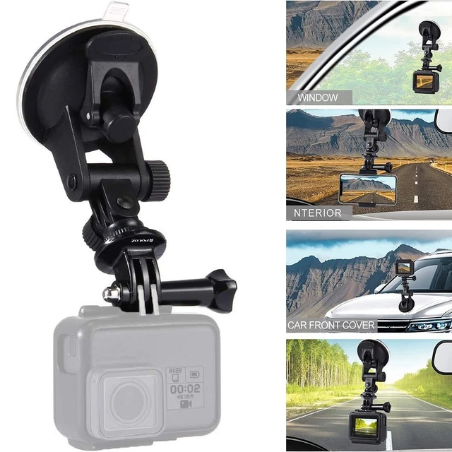 de caméra d'action Pare-brise Support de voiture For GoPro Hero|DJI OSMO