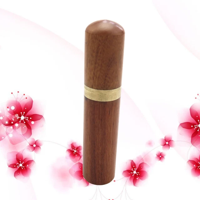 Bordado Madera Almacenamiento De Mini Agujas Contenedor Para Agujas De Coser Bolsa