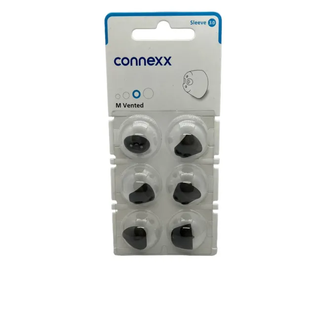 Audífonos Connexx 3.0 Ric/BTE mangas ventilación media paquete de 6 10992865