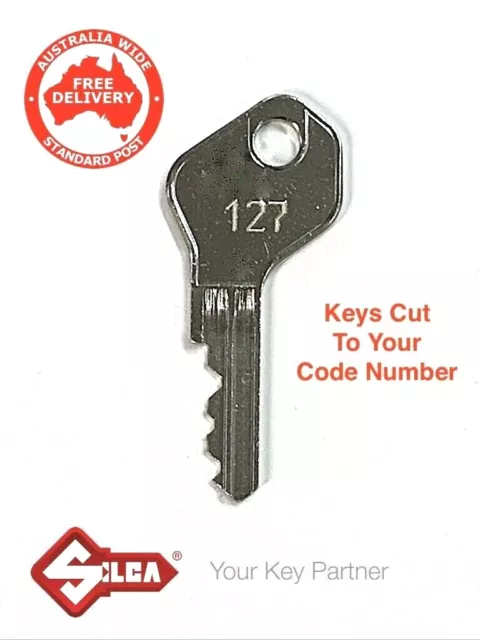 Brownbuilt Cupboard & Cabinet Keys Cut To Code Number-FREE POSTAGE