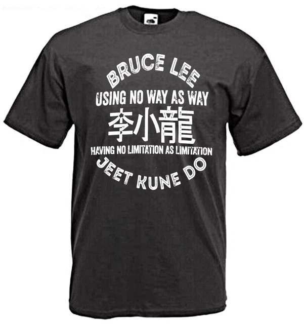 T-Shirt BRUCE LEE ARTI MARZIALI FILM KUNG FU JEET KUNE DO MAGLIETTA