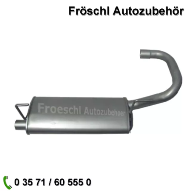 Auspuff Anlage Endtopf Schalldämpfer Multicar M26.4 für Iveco 2.8 Art.3018007 k*