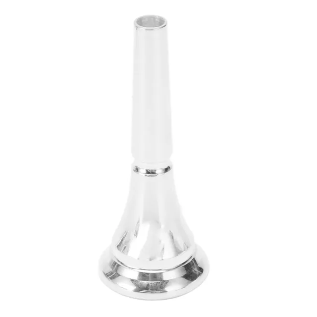 Brass Horn Mouthpiece Plenty Volume Fashion Horn Mouth Silver Durability For