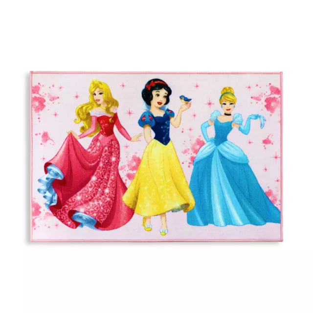 Tappeto antiscivolo cameretta bambini Disney Principesse 80x120 cm 4849