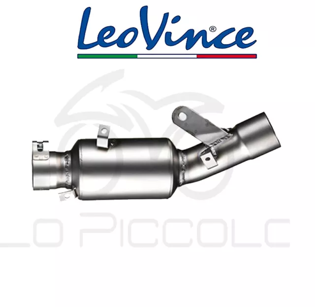 8074 Collettore Elimina Catalizzatore Leovince Kawasaki Zx-6R Ninja 2011