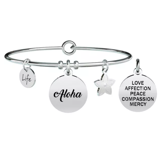 Bracciale Rigido Kidult Philosophy Aloha Empatia 731362