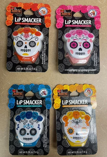 Lip Smacker Dia De Los Muertos Lip Balm 0.26 oz  ** CHOOSE FLAVOR **