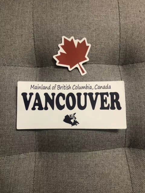 Reisemitbringsel Sticker Kanada Vancouver