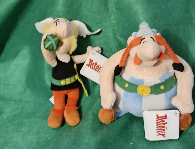 Peluches Astérix Collection, 6 peluches Neuves avec étiquettes,  2020,  Lidl 2