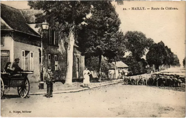 CPA MAILLY Route de Chalons Aube (100962)